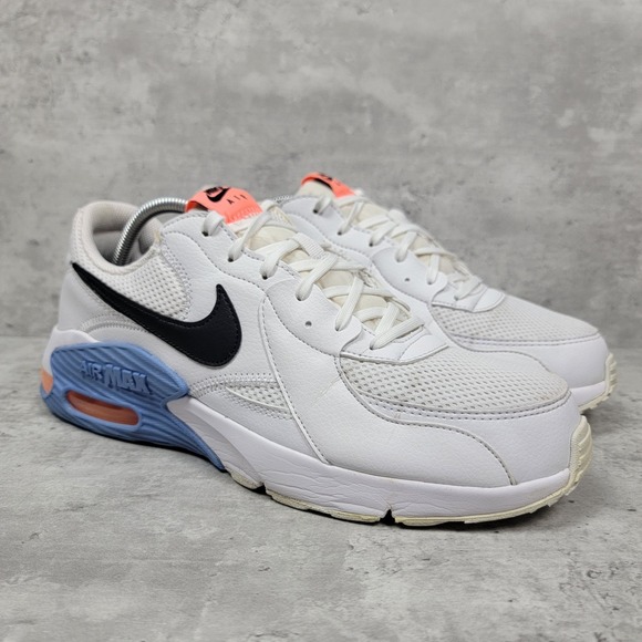 Nike Women's Running Shoes Size 12 Air Max Excee White Blue Sneakers DH1086-100 - Picture 1 of 8